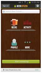beer app, beer coasters, custom coasters